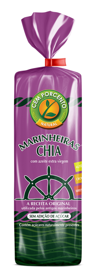 BOLACHAS MARINHEIRAS CHIA 200GR CX10